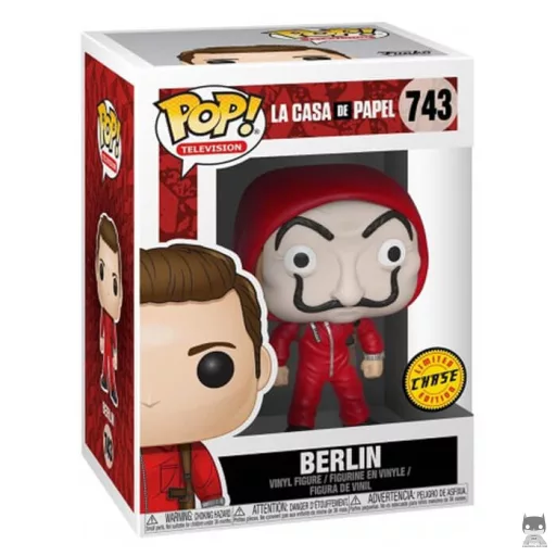 Figurine Funko POP Berlin masqué (Chase) (La Casa de Papel)