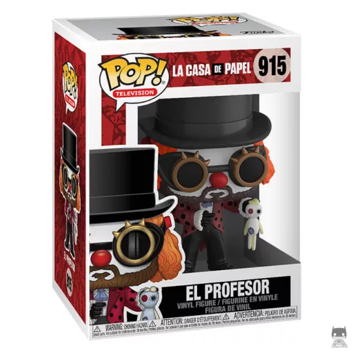 Figurine Funko POP Le Professeur en clown (La Casa de Papel)