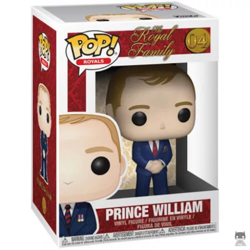 Figurine Funko POP Prince William Duc de Cambridge (La Famille Royale)
