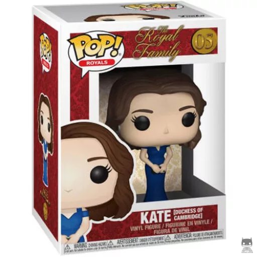 Figurine Funko POP Duchesse de Cambridge Kate Middleton (La Famille Royale)