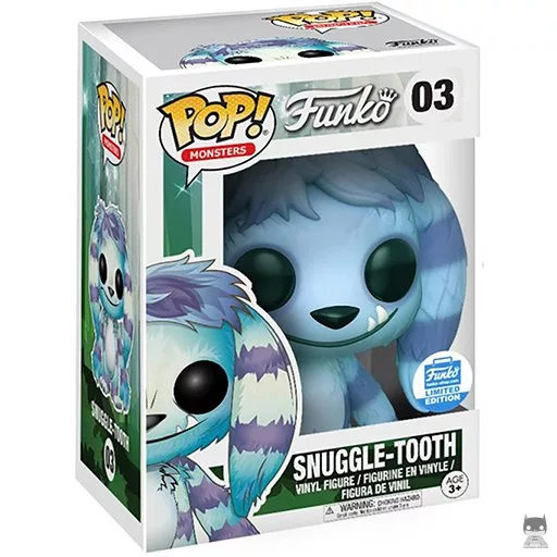 Figurine Funko POP Snuggle-Tooth (Bleu) (Pop! Vinyl)