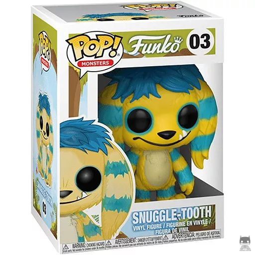 Figurine Funko POP Snuggle-Tooth (Jaune) (Pop! Vinyl)