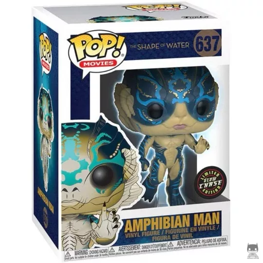 Figurine Funko POP Homme Amphibien (Glow in the Dark & Chase) (La Forme de l'eau)