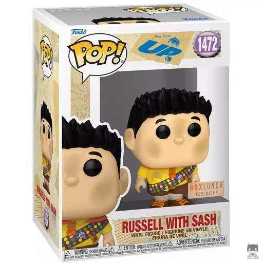 Figurine Funko POP Russell avec Écharpe (Là-Haut)