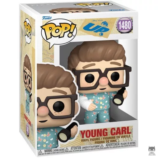 Figurine Funko POP Carl Jeune (Là-Haut)