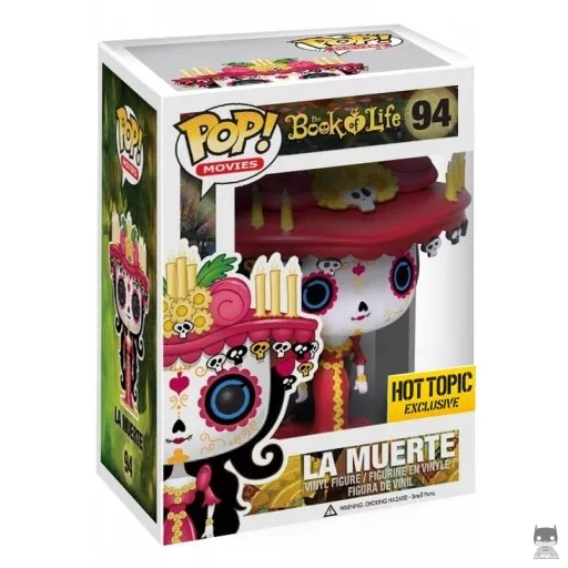 Figurine Funko POP La Muerte (Glow in the dark) (La Légende de Manolo)