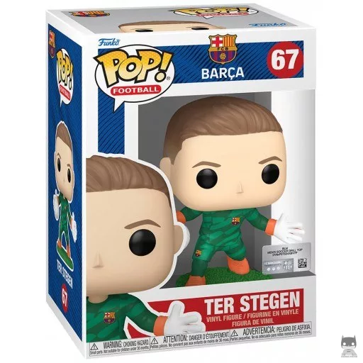 Figurine Funko POP Ter Stegen (FC Barcelone) (La Liga (Championnat Espagnol Football))