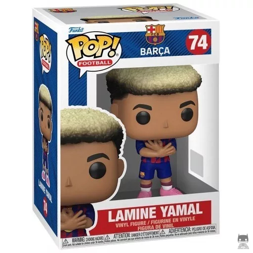 Figurine Funko POP Lamine Yamal (FC Barcelona) (La Liga (Championnat Espagnol Football))