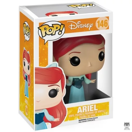 Figurine Funko POP Ariel en robe bleue (Pop! Vinyl)