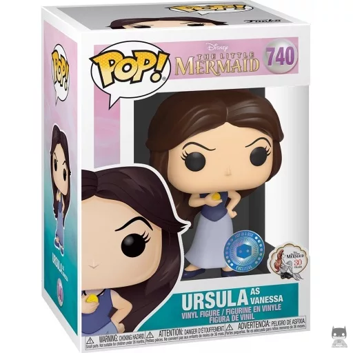 Figurine Funko POP Ursula en Vanessa (La Petite Sirène)