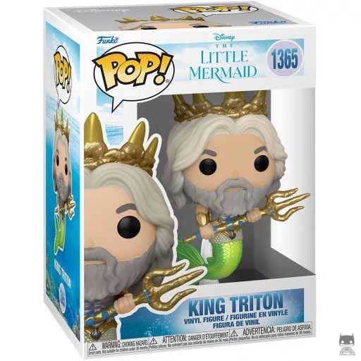 Figurine Funko POP King Triton (La Petite Sirène (Film))