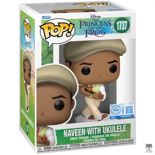 Figurine Funko POP Naveen avec ukulélé (La Princesse et la Grenouille)
