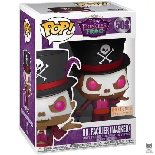 Figurine Funko POP Dr. Facilier avec masque (La Princesse et la Grenouille)