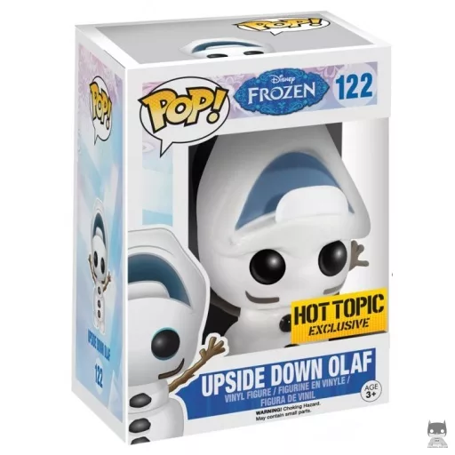 Figurine Funko POP Olaf Tête à l'Envers (Exclusive)