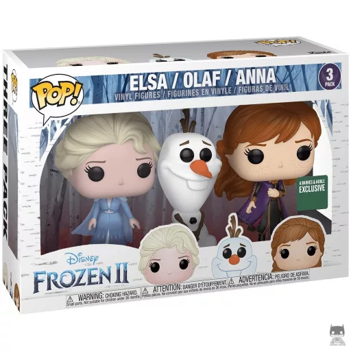 Figurine Funko POP Elsa, Olaf & Anna (Barnes & Noble)