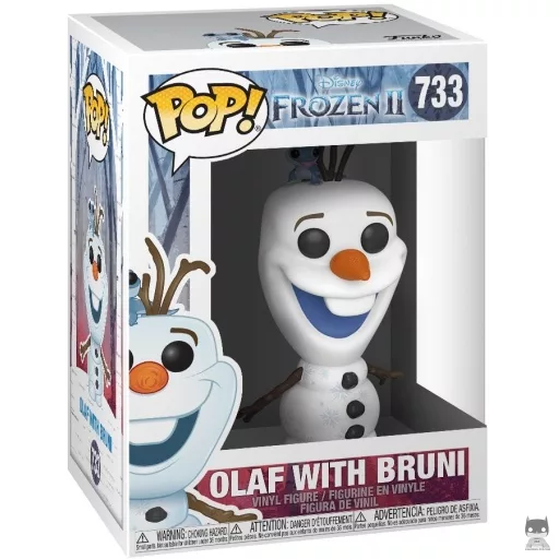 Figurine Funko POP Olaf with Bruni (La Reine des Neiges II)