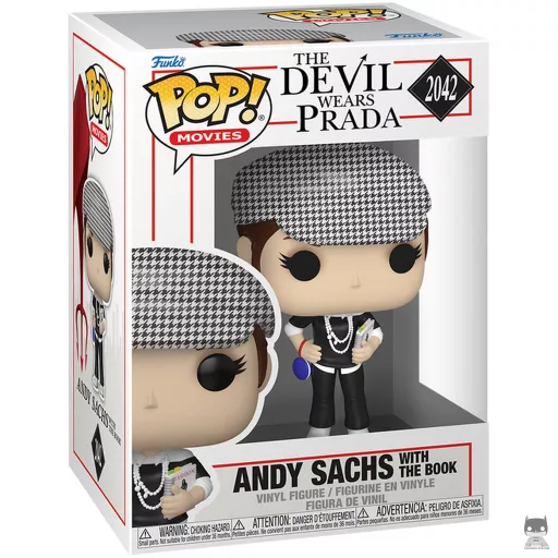 Figurine Funko POP Andy Sachs avec le livre (Le Diable s'habille en Prada)