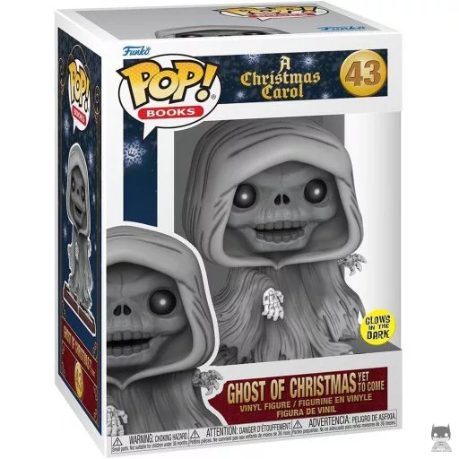 Figurine Funko POP Fantôme de Noël À Venir (Glow in the Dark) (Le Drôle de Noël de Scrooge)