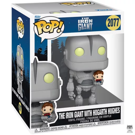 Figurine Funko POP Le Géant de fer avec Hogarth Hughes (Supersized) (Le Géant de fer)