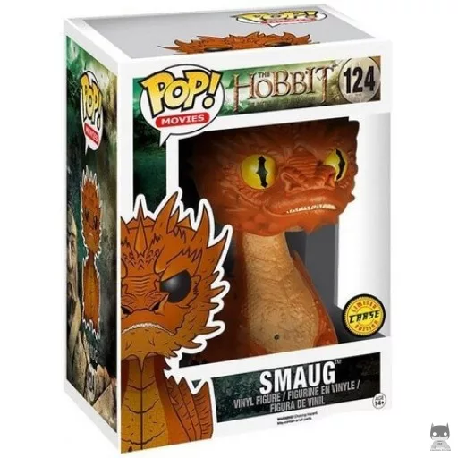 Figurine Funko POP Smaug (Supersized) (Chase) (Le Hobbit)