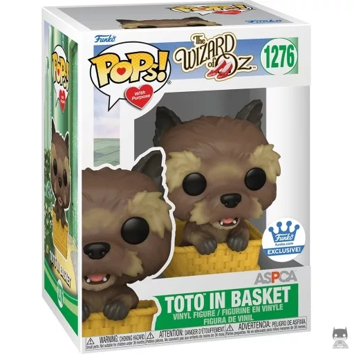 Figurine Funko POP Toto dans le panier (Exclusive)