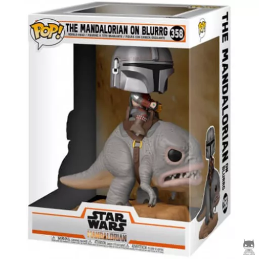 Figurine Funko POP Le Mandalorien sur Blurrg (Pop! Vinyl)