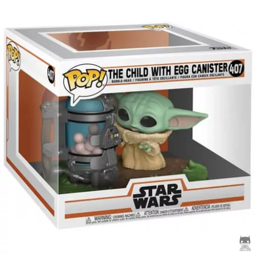 Figurine Funko POP L'Enfant avec boîte à œufs (Pop! Vinyl)
