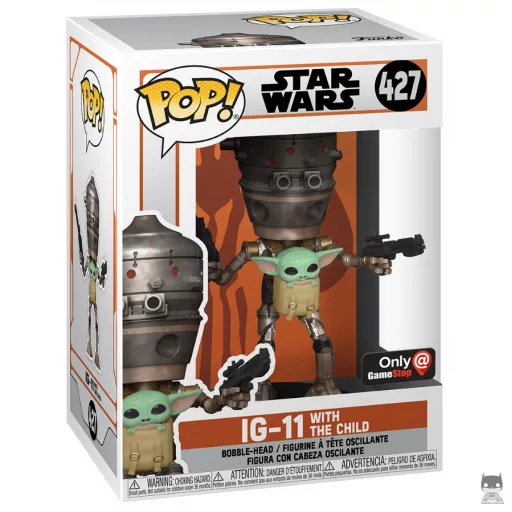 Figurine Funko POP IG-11 avec l'Enfant (Exclusive)