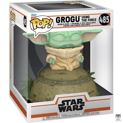 Figurine Funko POP Grogu utilisant la Force (Le Mandalorien (Star Wars))