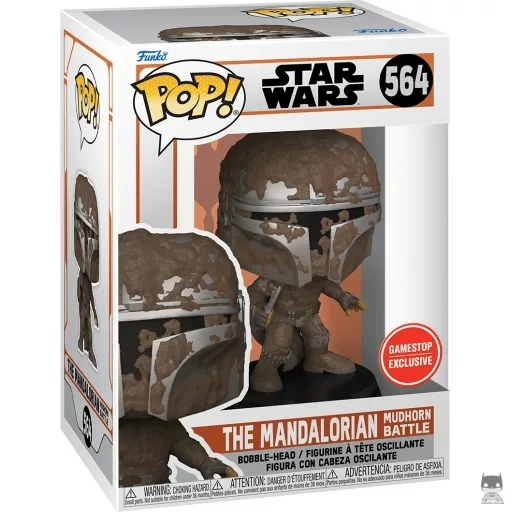 Figurine Funko POP The Mandalorian Mudhorn Battle (Le Mandalorien (Star Wars))