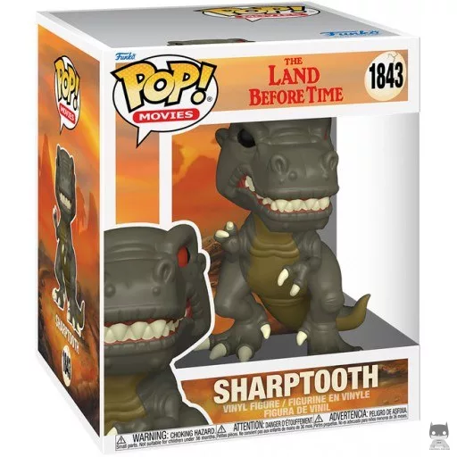 Figurine Funko POP Dents Tranchantes (SuperSized) (Le Petit Dinosaure et la Vallée des merveilles)