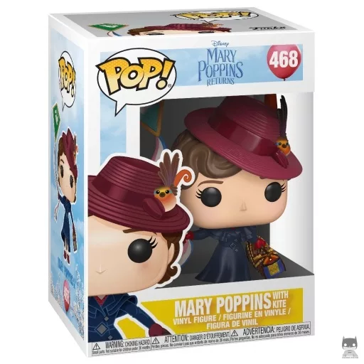 Figurine Funko POP Mary Poppins avec Cerf-volant (Le Retour de Mary Poppins)
