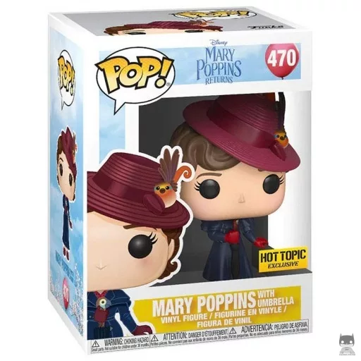 Figurine Funko POP Mary Poppins avec Parapluie (Le Retour de Mary Poppins)
