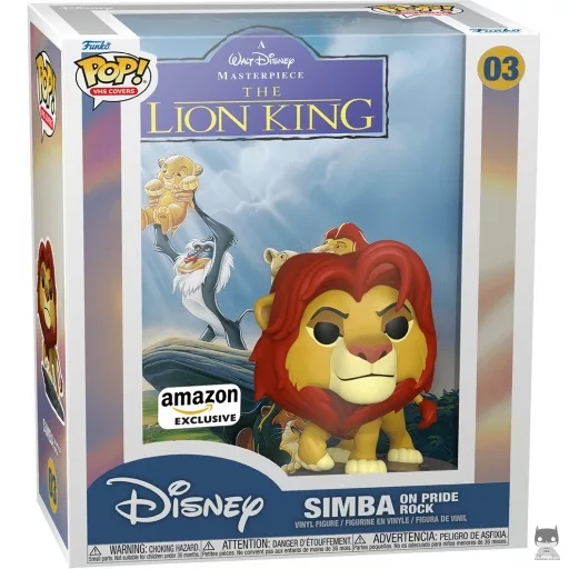 Figurine Funko POP Simba sur le Rocher des Lions (Le Roi Lion)