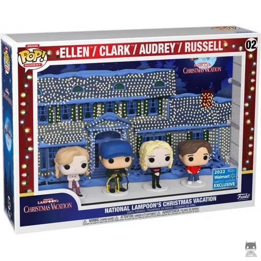 Figurine Funko POP Ellen, Clark, Audrey & Russell (Le sapin a les boules)