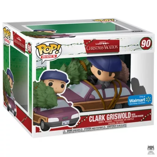 Figurine Funko POP Clark Griswold avec Sapin sur Voiture (Le sapin a les boules)