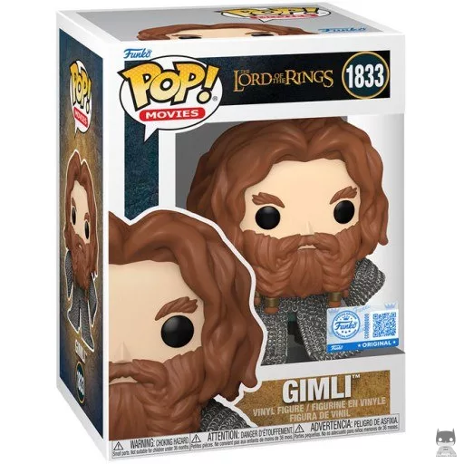 Figurine Funko POP Gimli (Le Seigneur des Anneaux)
