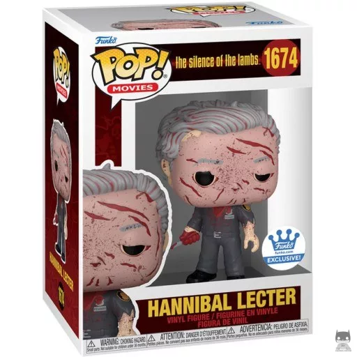 Figurine Funko POP Hannibal Lecter (Ensanglanté) (Le Silence des Agneaux)