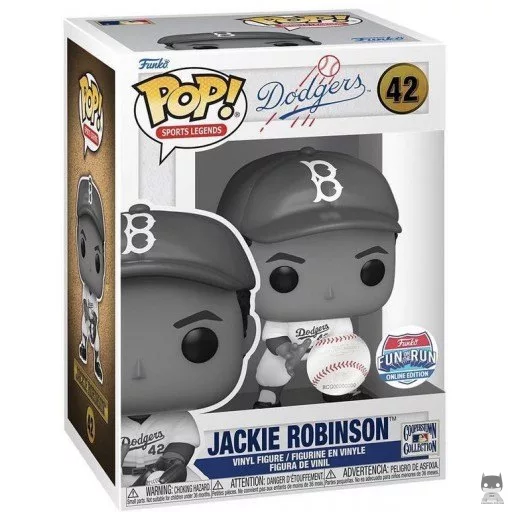 Figurine Funko POP Jackie Robinson (Black & White) (Légendes du Sport)