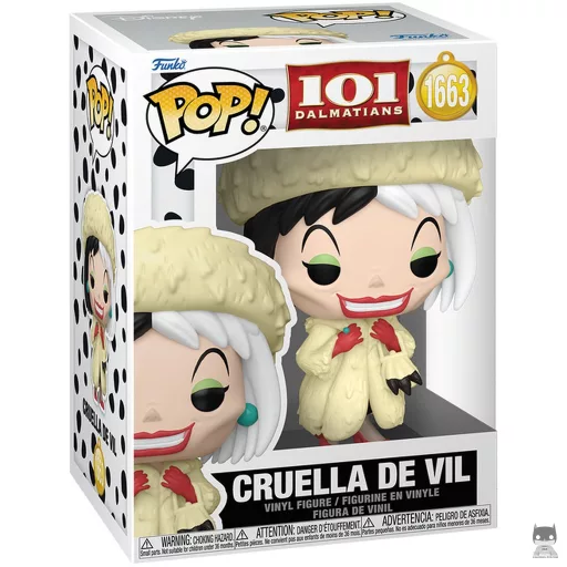 Figurine Funko POP Cruella d'Enfer (Les 101 Dalmatiens)