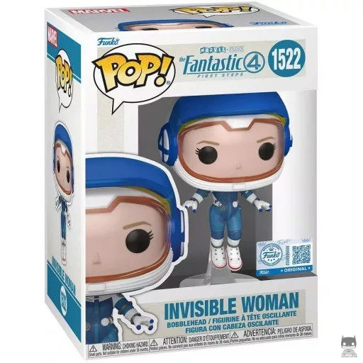 Figurine Funko POP Femme Invisible (Combinaison D'Astronaute) (Les 4 Fantastiques : Premiers pas)