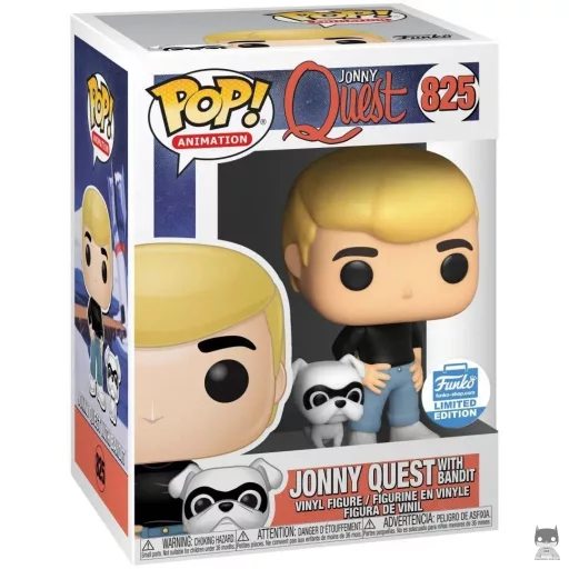 Figurine Funko POP Jonny Quest avec Bandit (Les Aventures de Jonny Quest)