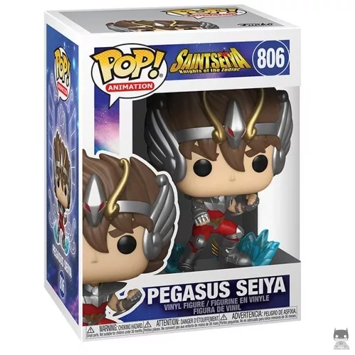Figurine Funko POP Seiya de Pégase (Les Chevaliers du Zodiaque)