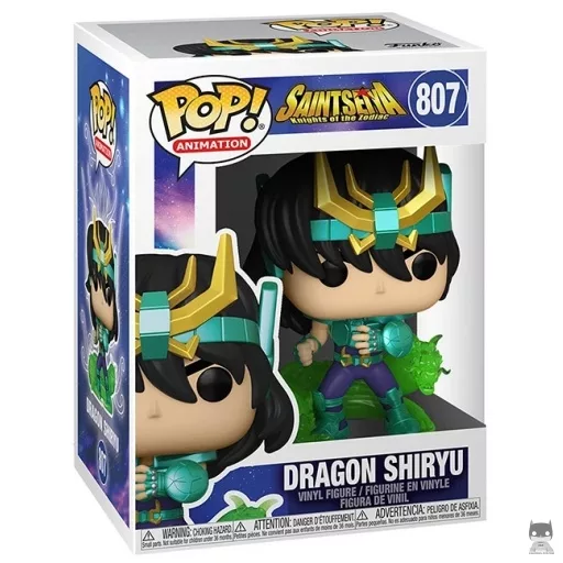Figurine Funko POP Shiryû du Dragon (Les Chevaliers du Zodiaque)