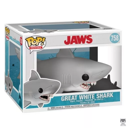 Figurine Funko POP Grand Requin Blanc (Supersized) (Les Dents de la Mer)