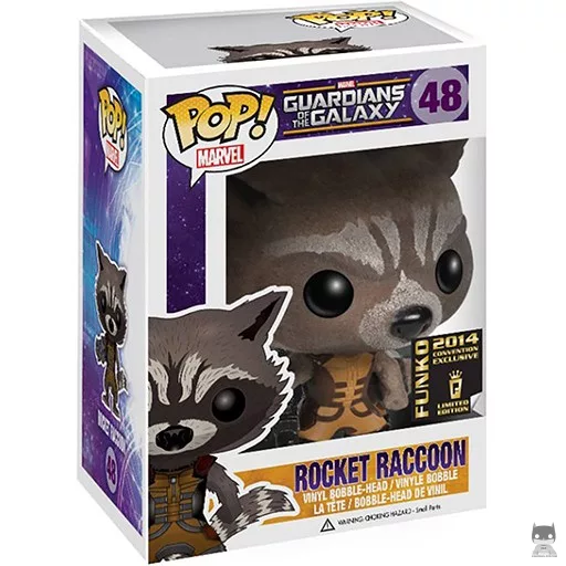 Figurine Funko POP Rocket Raccoon (Flocked) (Pop! Vinyl)
