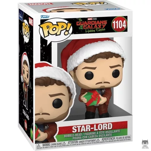 Figurine Funko POP Star-Lord (Les Gardiens de la Galaxie Spécial Noël)