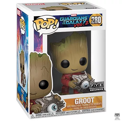 Figurine Funko POP Groot avec cyber-œil (Exclusive)