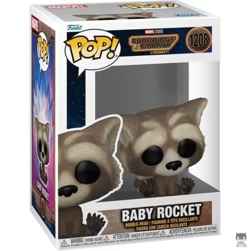 Figurine Funko POP Rocket Bébé (Les Gardiens de la Galaxie vol.3)