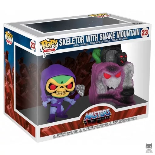 Figurine Funko POP Skeletor avec Montagne du Serpent (Pop! Vinyl)